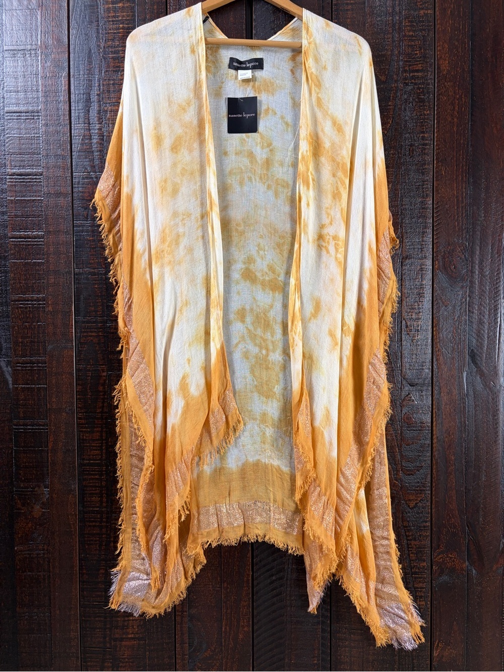 NANETTE LEPORE Bohemian Cover-Up Shawl ONE SIZE